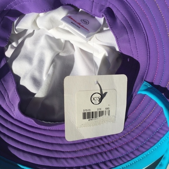 NWT Hanna Andersson Baby Swim Sun Tankini Top w/Hat - Picture 7 of 8